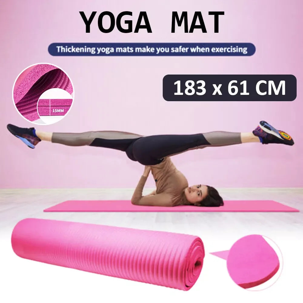 Home Gym Fitness Cushion,Strap and Transport Bag