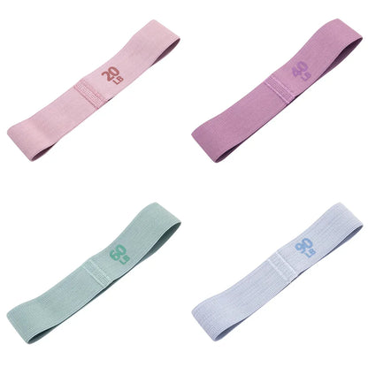 Widerstandsbänder für Beine & Po – Elastisch, Fitness, Yoga & Gym