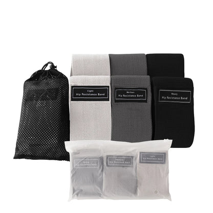 Stoff Hüft- & Po-Fitnessband – Elastisch, Widerstand, Yoga & Gym